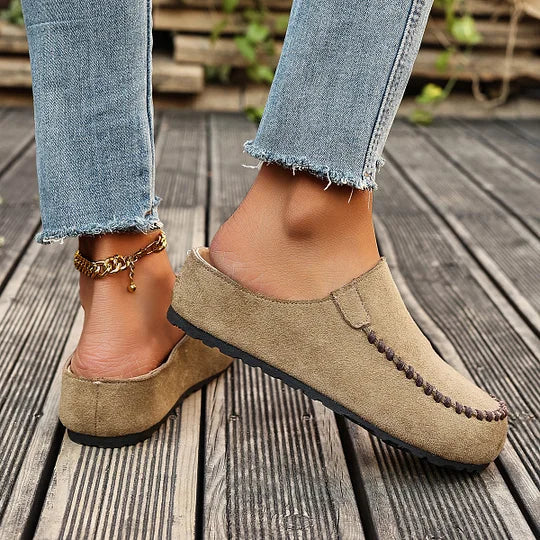 Arabella – Vintage Orthopaedic Leather Mules