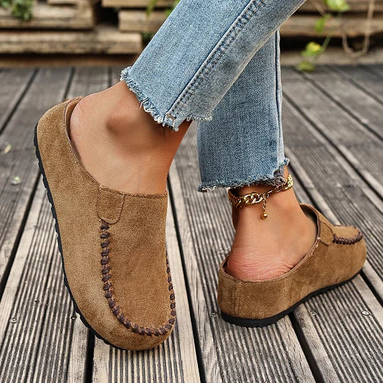 Arabella – Vintage Orthopaedic Leather Mules
