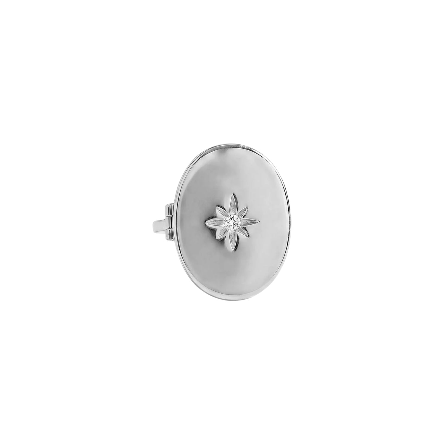 Custom Photo Locket Ring