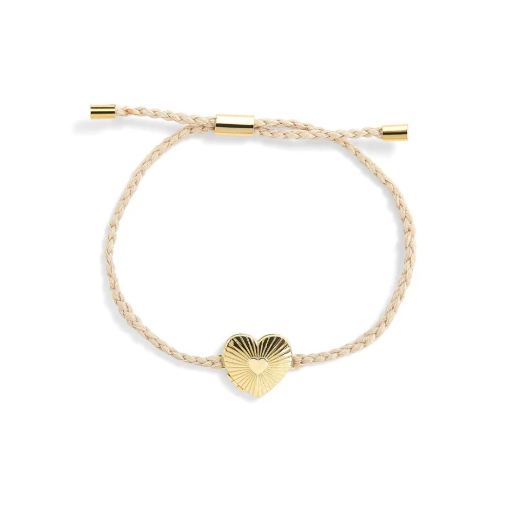 Custom Photo Heart Locket Bracelet