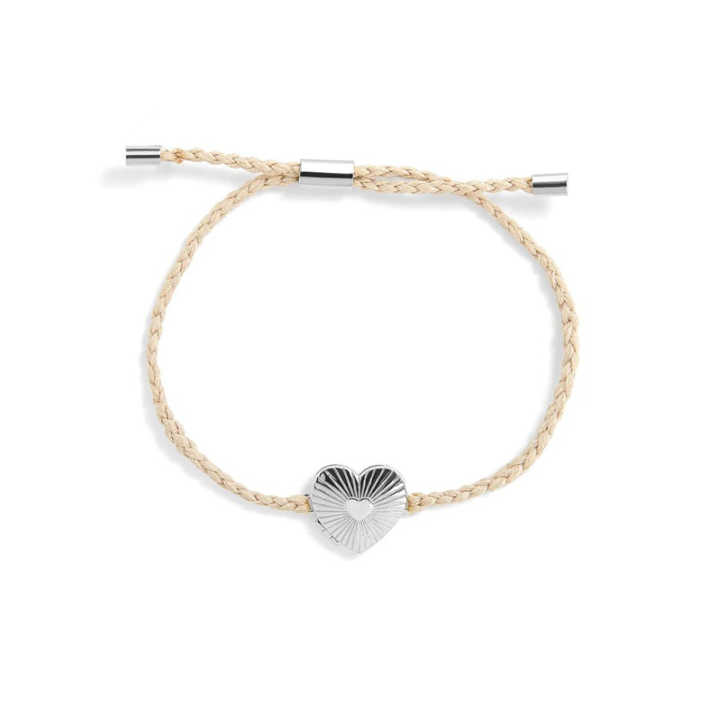 Custom Photo Heart Locket Bracelet