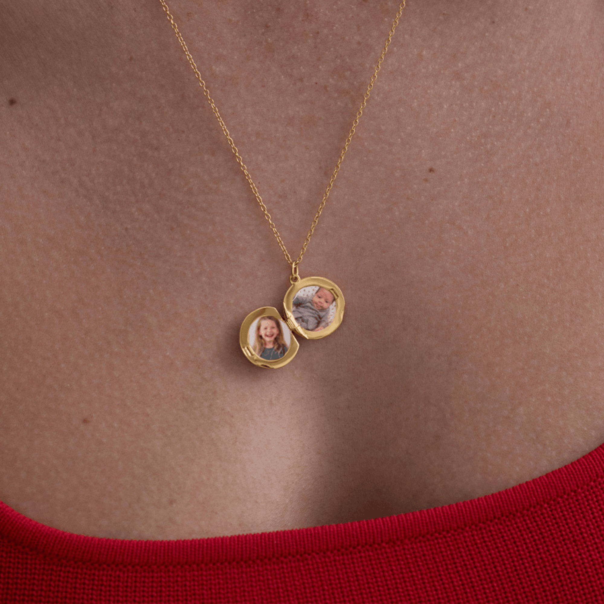 Custom Photo Locket Necklace