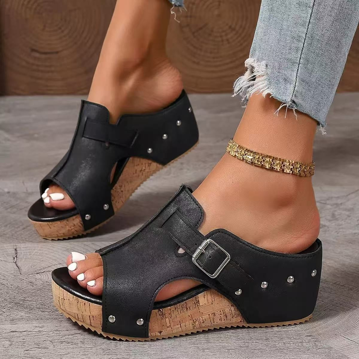 MARLENE™ | Vintage Comfort Wedge Sandals
