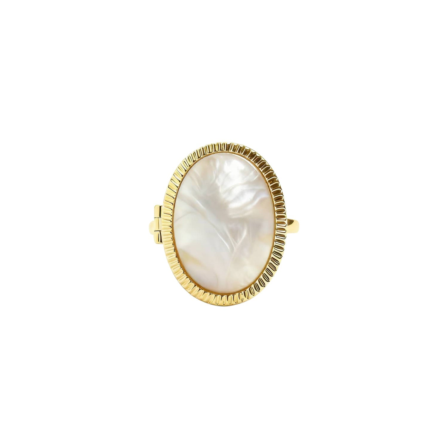 Custom Photo Locket Ring
