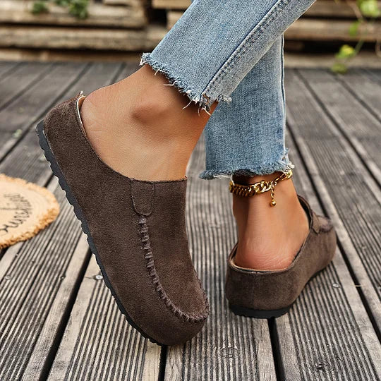 Arabella – Vintage Orthopaedic Leather Mules