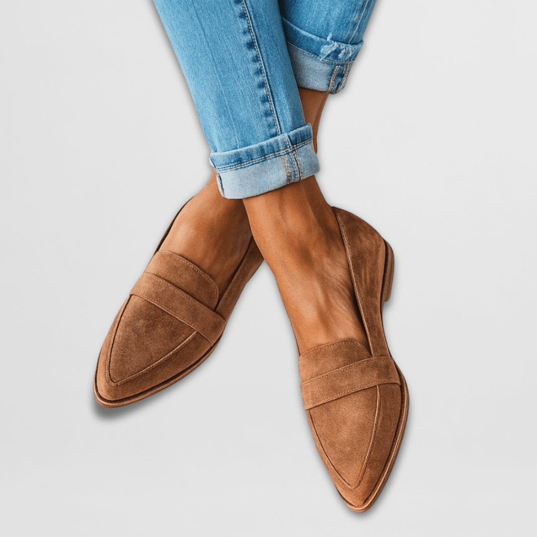 Loren - Orthopedic Soft Suede Loafers