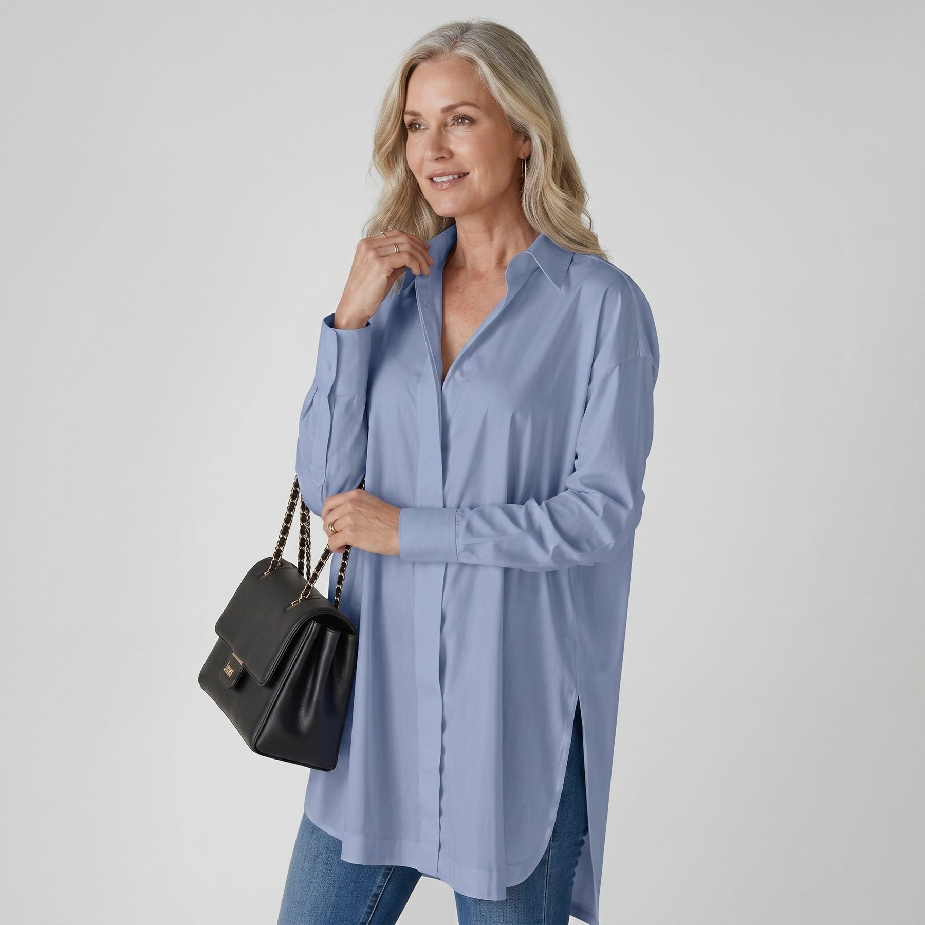 Debbie | Relaxed Button-Down Blouse