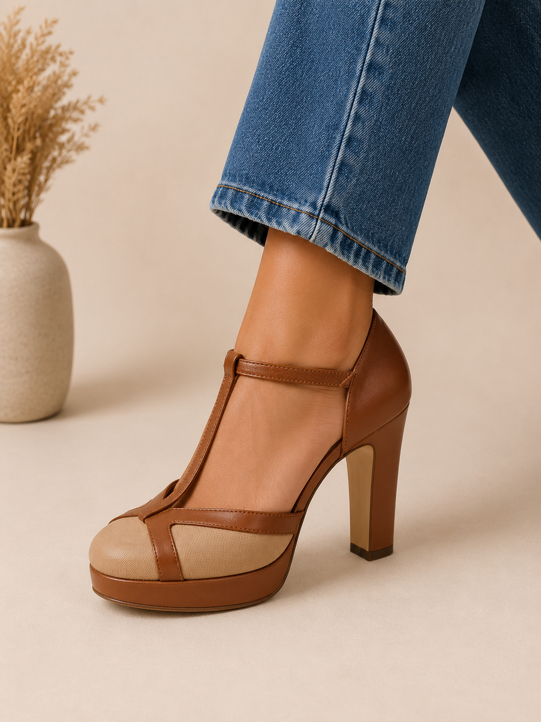 Mailene - Retro Ergonomic Elegant Heels