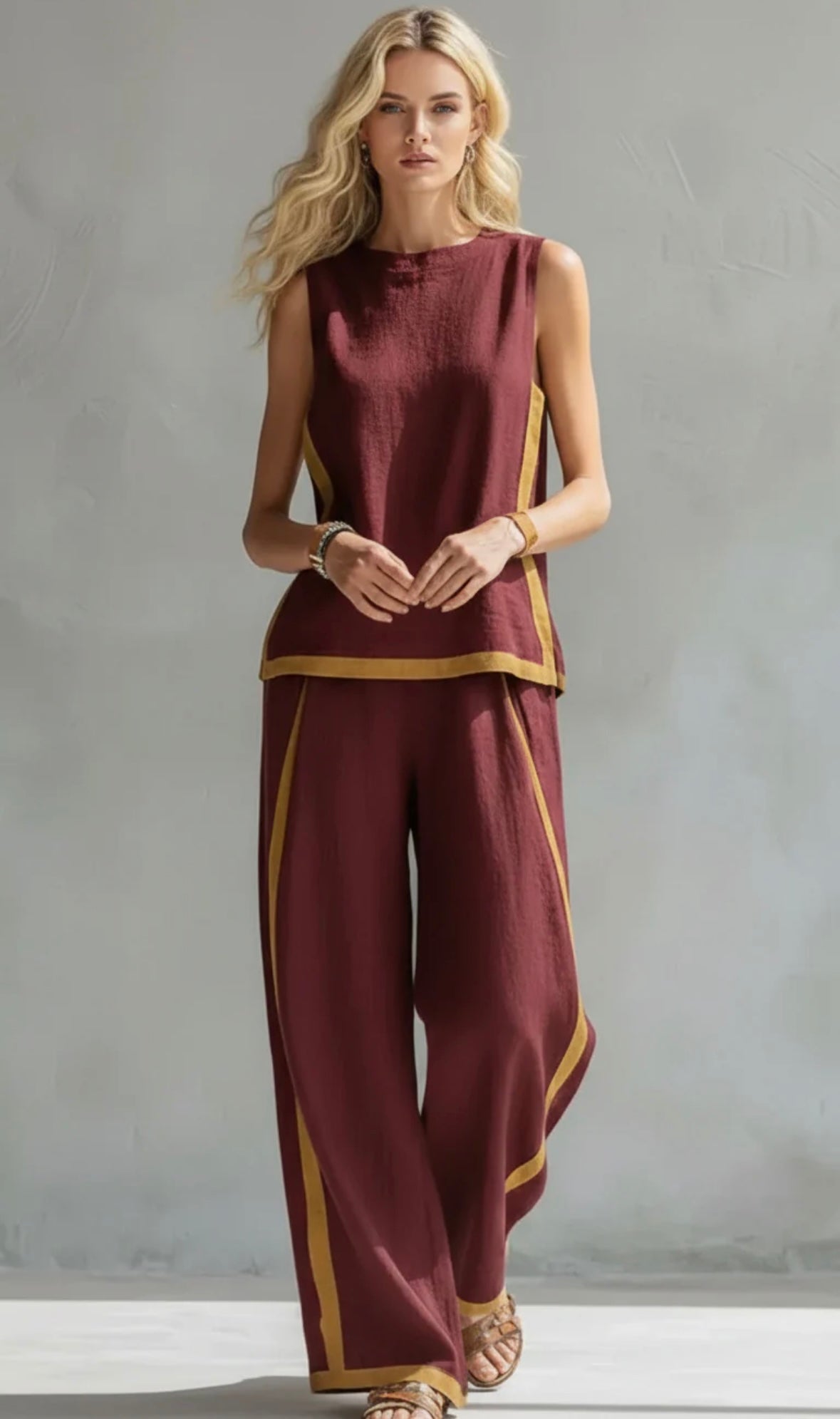 Leila | Elegant Set with a Modern Edge | two piece