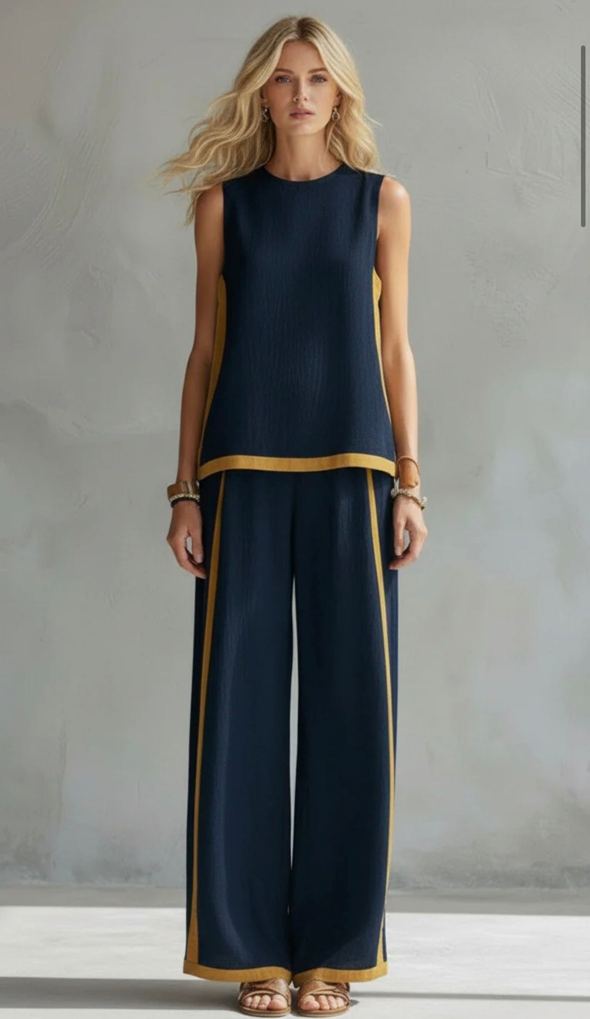 Leila | Elegant Set with a Modern Edge | two piece