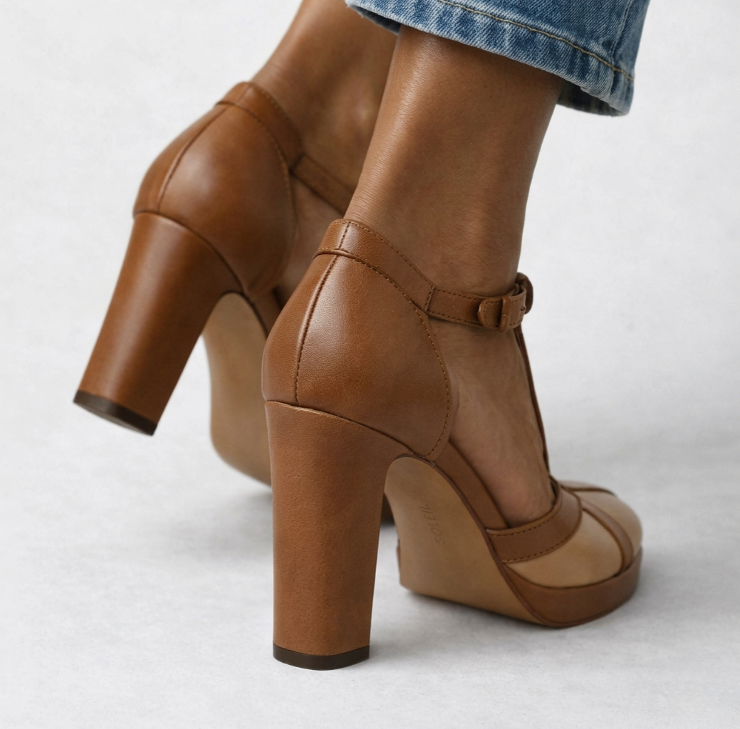Mailene - Retro Ergonomic Elegant Heels
