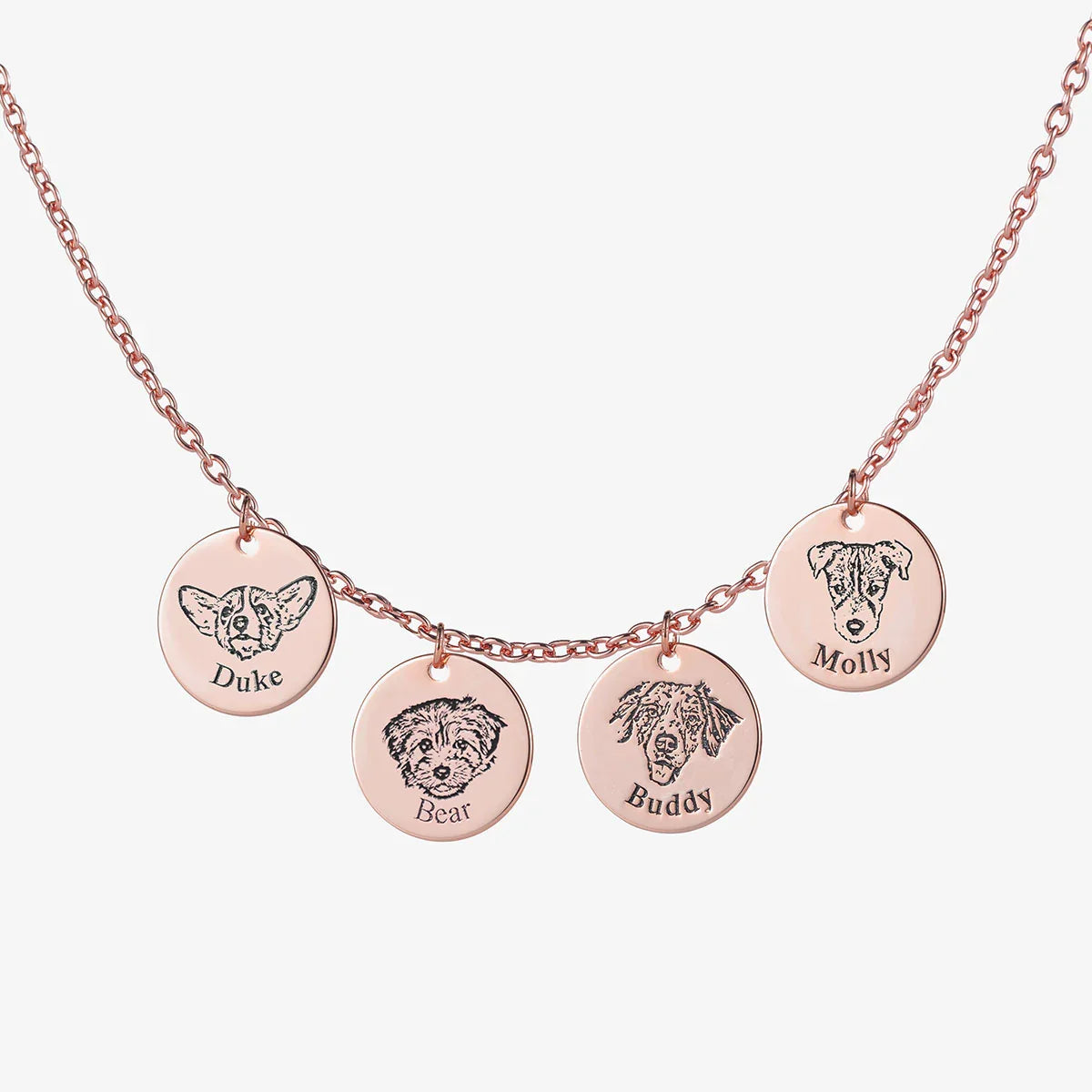 Custom Pet Face Necklace