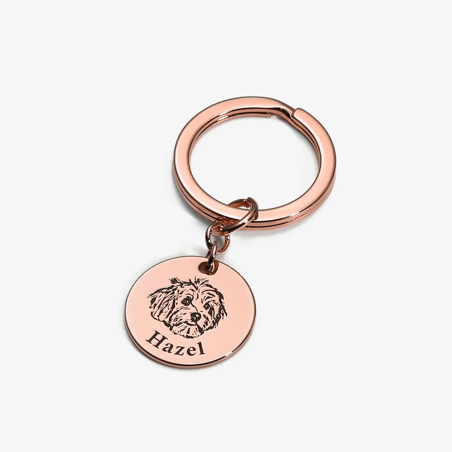 Custom Pet Face Keychain