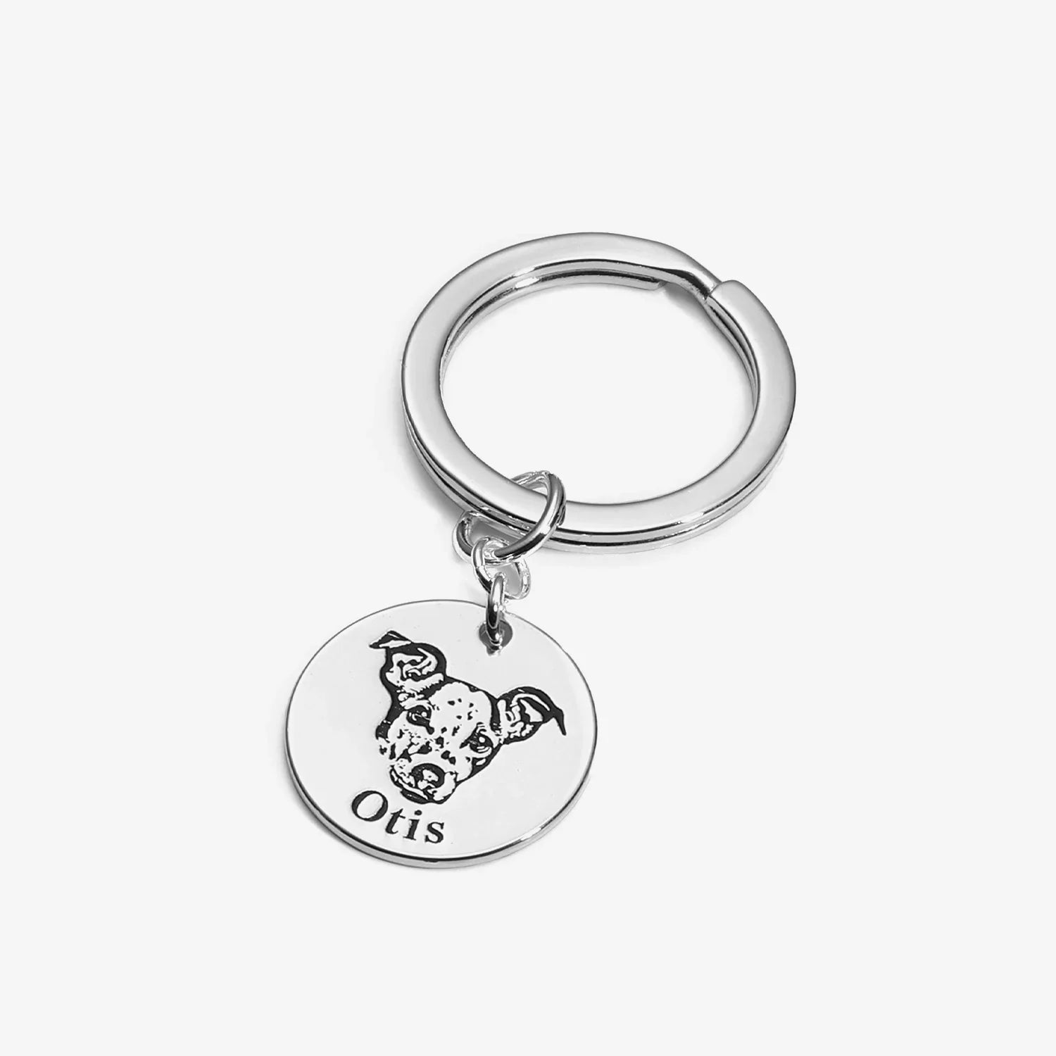 Custom Pet Face Keychain