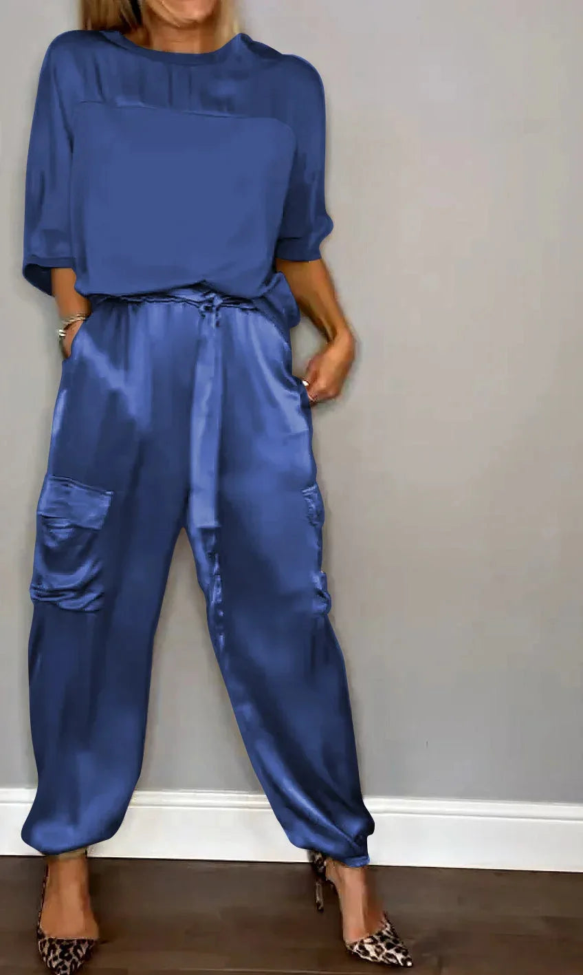 Averielle | Luxe Flowing Two Piece Set