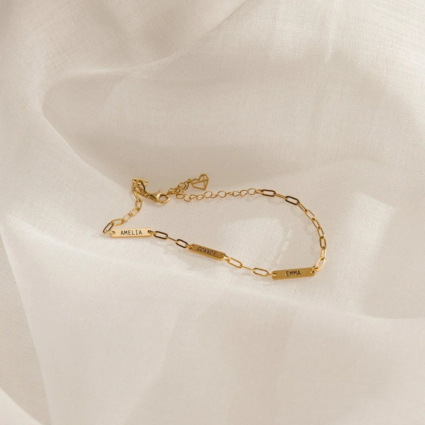 Custom Name Bar Bracelet