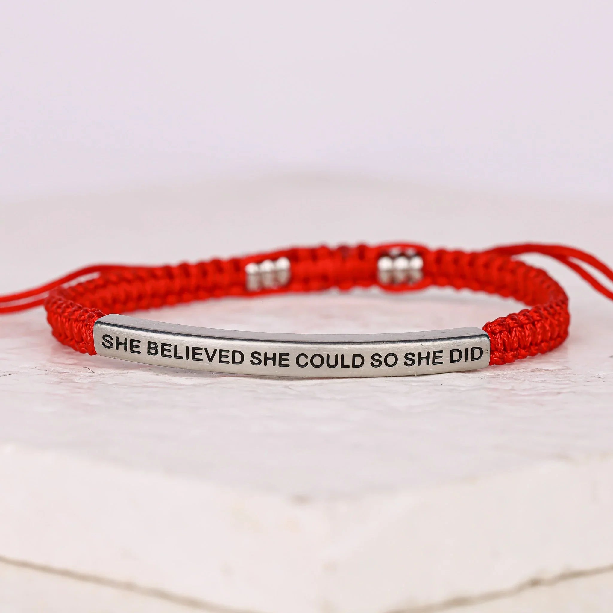 SHE BELIEVED SHE COULD SO SHE DID