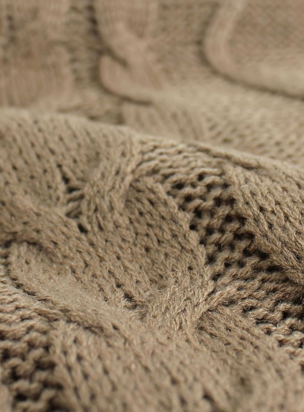 Camila | Women's Cable-Knit V-Neck Sweater Vest Relaxed Fit
