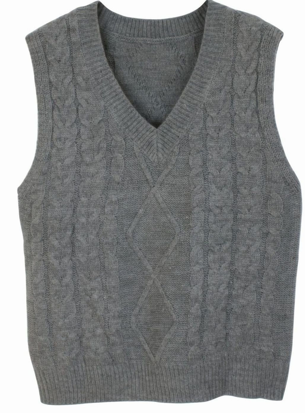Camila | Women's Cable-Knit V-Neck Sweater Vest Relaxed Fit