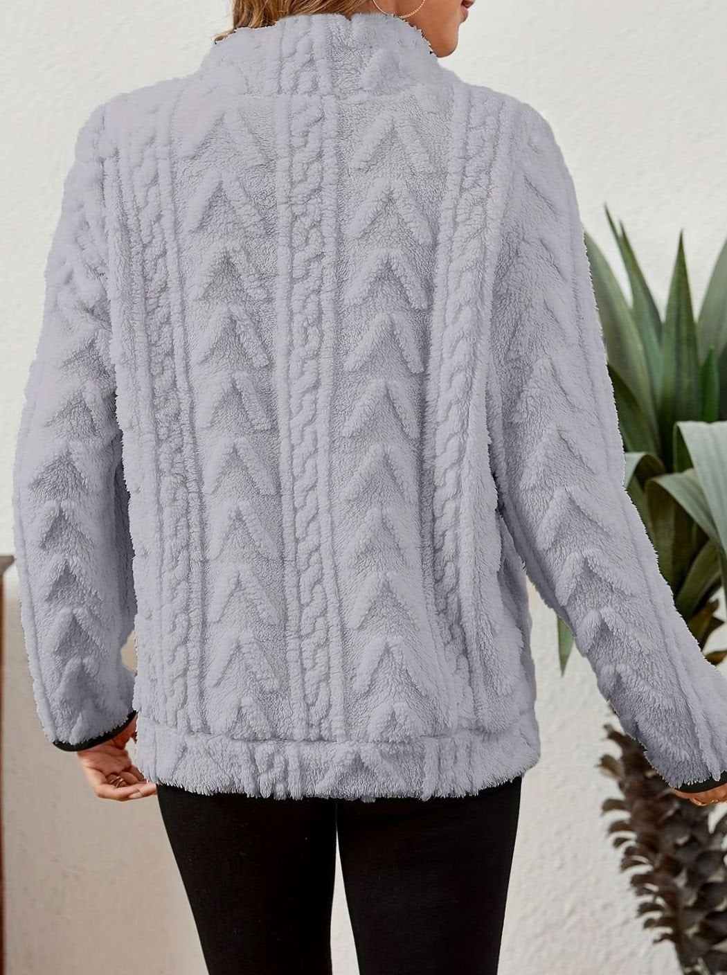 Madison | Women's Cozy Fleece Half-Zip Kangaroo Pocket Pullover Sweater
